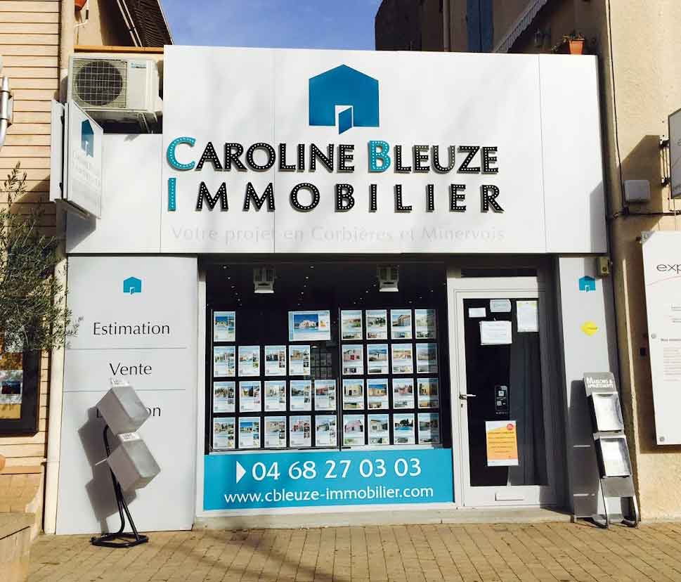 Photo 1 agence Caroline Bleuze Immobilier Lézignan-Corbières